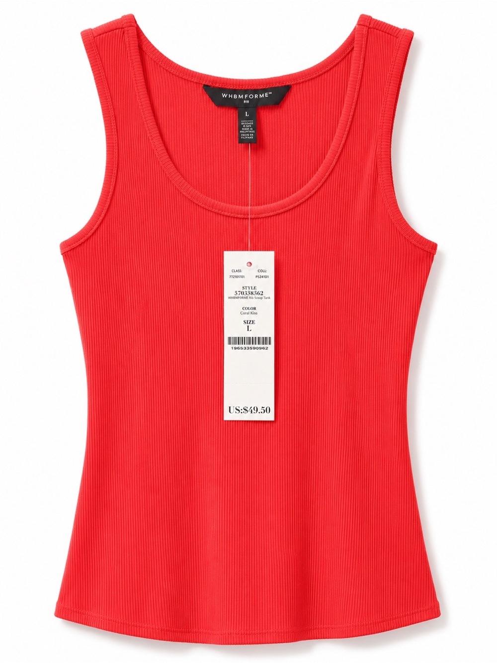 WHBM Matching Set – Mandala Print Blouse + Coral Rib Tank
Size Large (NWT) - Picture 6 of 7